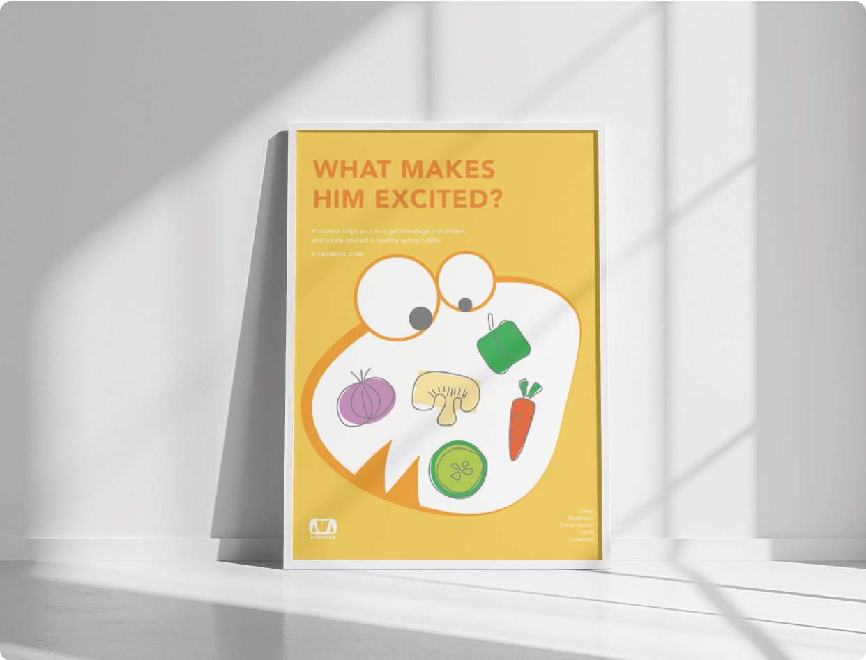 Pickymon poster display
