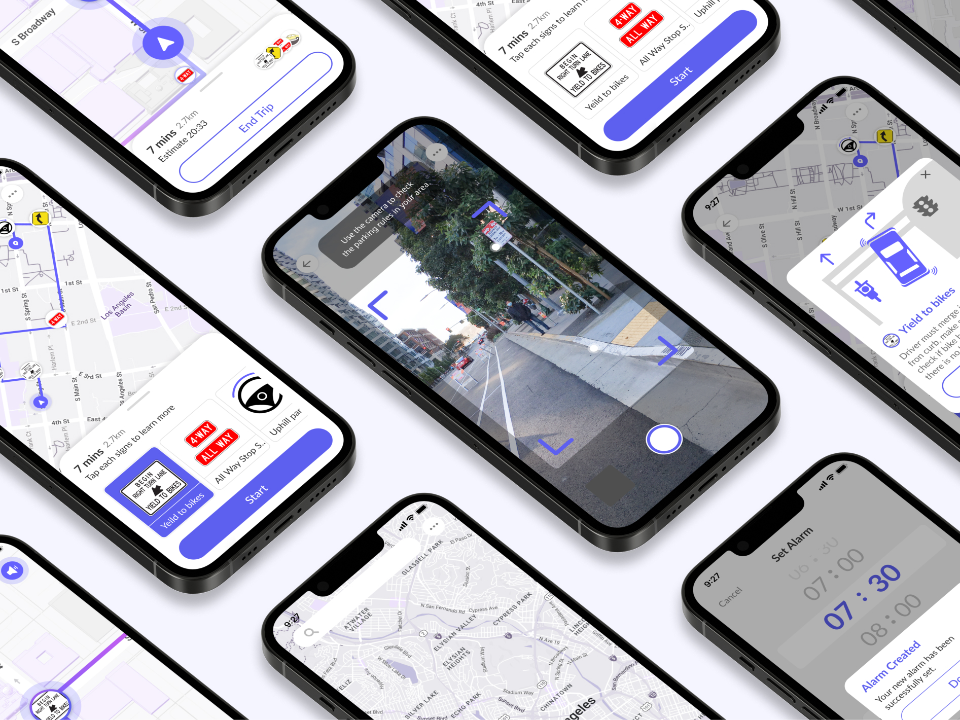 Way to Drive App Interface 3