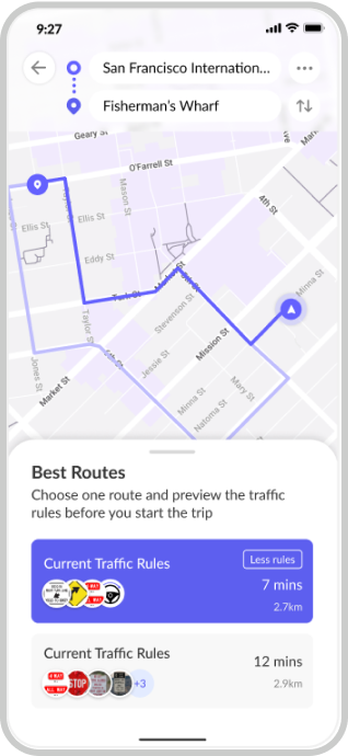 Route Planner Screen 2